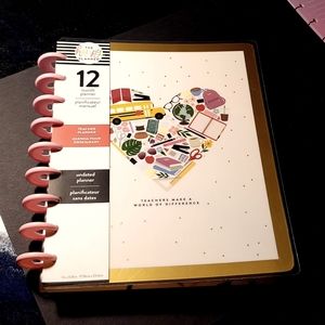 Undated Teacher Planner